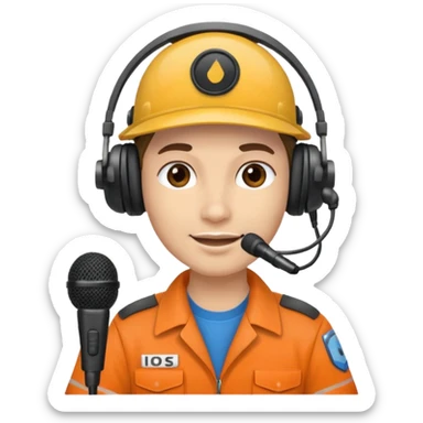 radio operator sticker