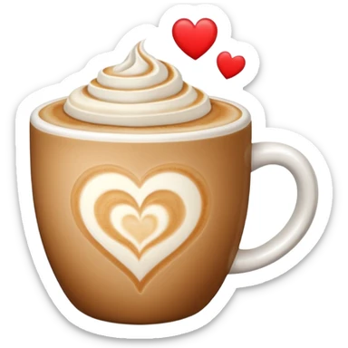 latte sticker