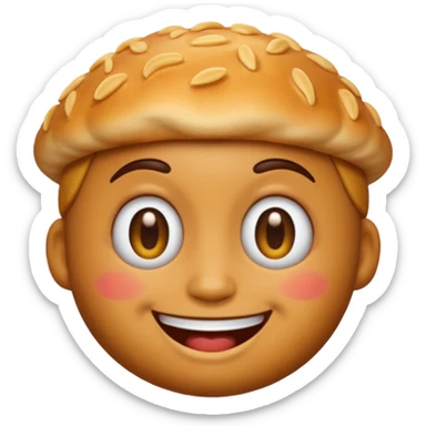 Bake a baddie emoji sticker