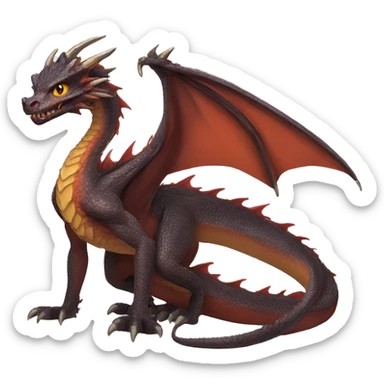 Smaug Dragon sticker