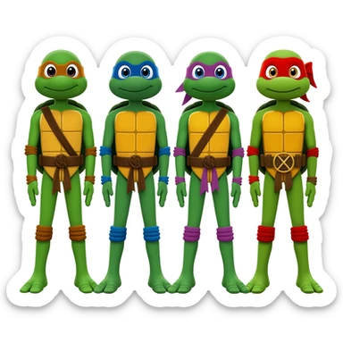 Teenage Mutant Ninja Turtles sticker
