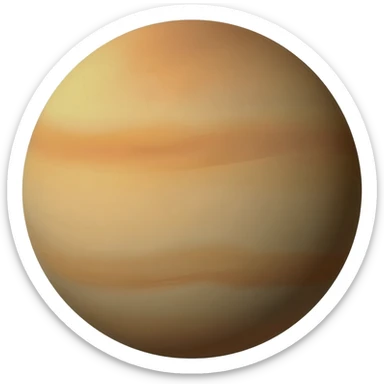Venus (the planet without a bg) sticker