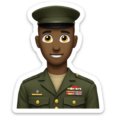 Marine corps  sticker