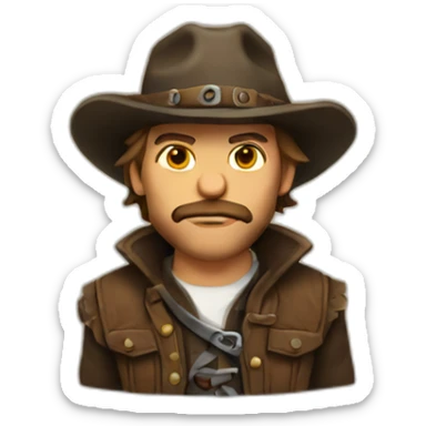 cute outlaw sticker