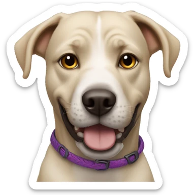 dog wearing pit vipers sticker