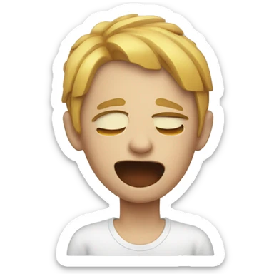 emoji in pain  sticker