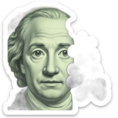 grapes money sticker