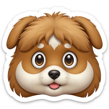 Chien mignon sticker