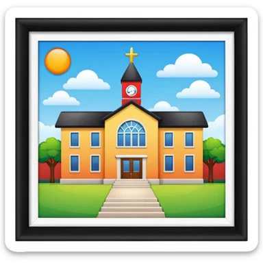 primary school projection sticker