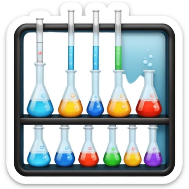 chemistry lab sticker