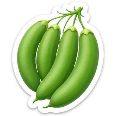 Soy beans sticker