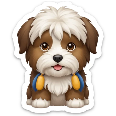 havanese dog sticker