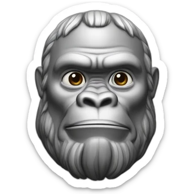 roman emperor harambe sticker