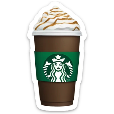 Starbucks coffee sticker