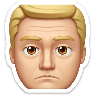 Vincent Crabbe from harry potter sticker