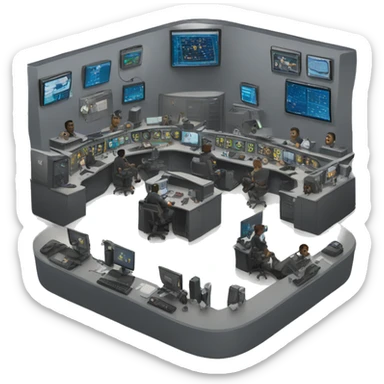 Command center sticker