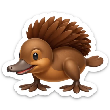 Platypus perry sticker