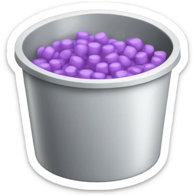 a tub of albolene sticker