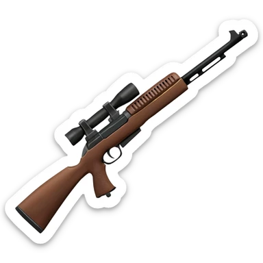 rifle M sticker