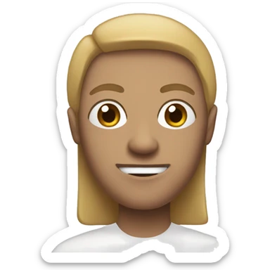 something that says “mhm” sticker