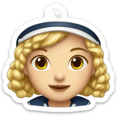 Sailor girl sticker