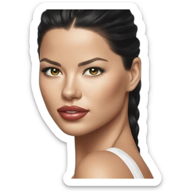 Adriana Lima sticker