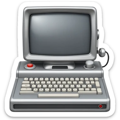 Early computer sticker