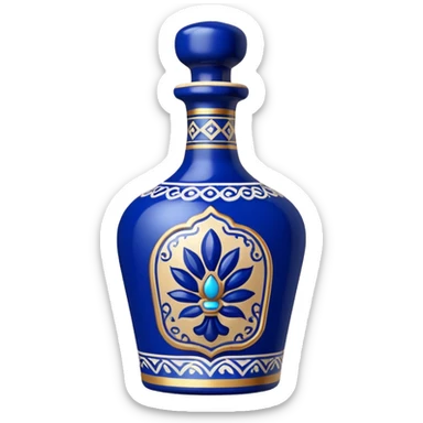 Bottle of clase azul tequila sticker