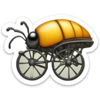 Bug in a buggy sticker
