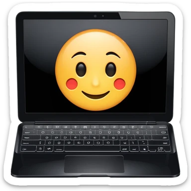 laptop with “1C” on the screen sticker