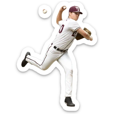 Texas A&M baseball sticker