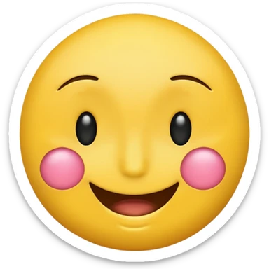 Emoji, smiley face with 1 eye closed sticker