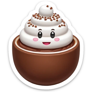 dunkin hot cocoa bomb sticker