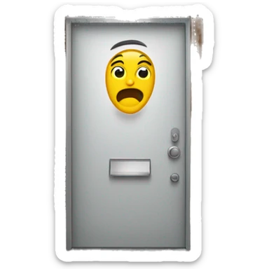 Surat Amoji opens a door

 sticker