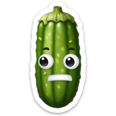 Pickle sticker