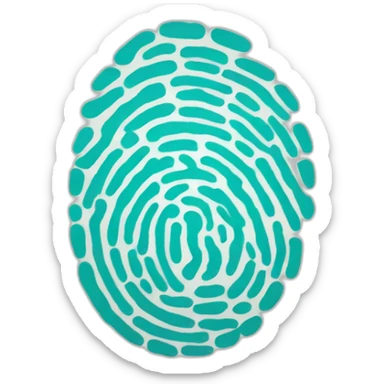 Fingerprint sticker