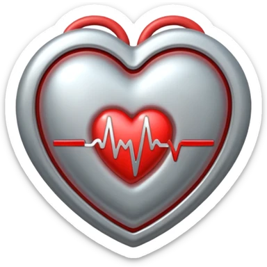 heart rhythm device sticker