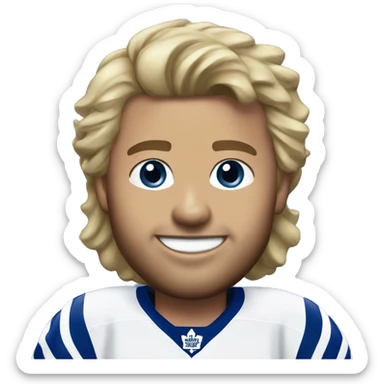 Austin Matthews Toronto maple leafs jersey sticker