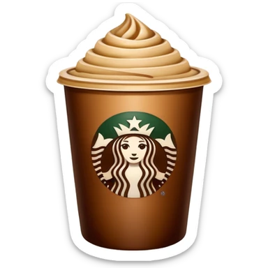 aesthetic starbucks coffee sticker