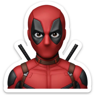 DeadPool from marvel rivals dancing  sticker
