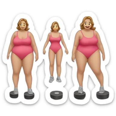 weight loss sticker
