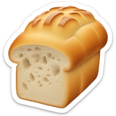 Loaf of molded bread  sticker