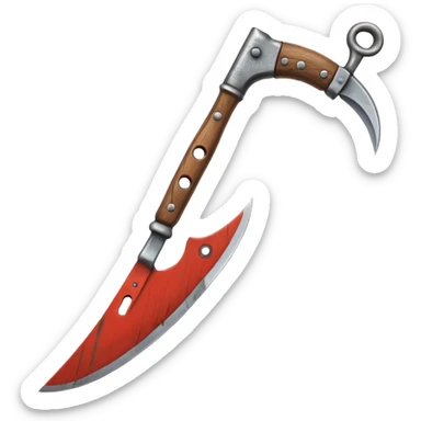 Sickle sticker