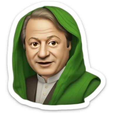 Nawaz sharif sticker
