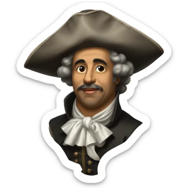 josé Campeche y Jordán, is the first known Puerto Rican visual artist and considered by art critics as one of the best rococo artists in the Americas. sticker