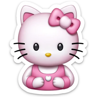 Hello kitty kawaii sticker
