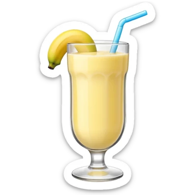 banana smoothie show sticker