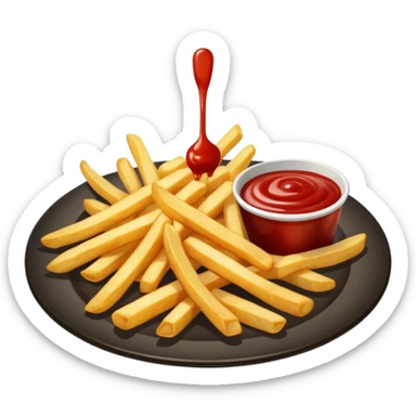 Fry day sticker