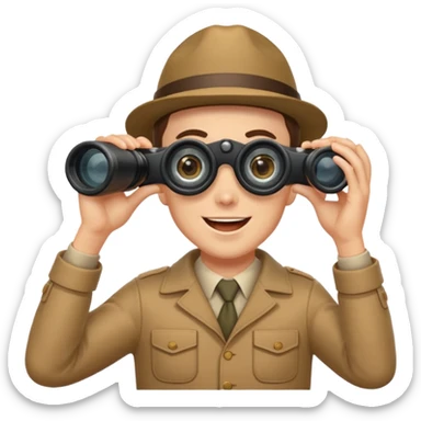 Leandro Trossard's binoculars celebration sticker