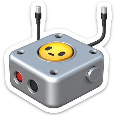 a sensor with a wire and a sensor for tracking sticker